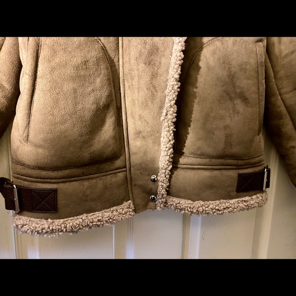 Zara Shearling TRF Jacket - Picture 6 of 7